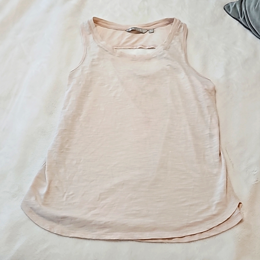 Athleta Daily Cowl Organic Cotton Tank Top